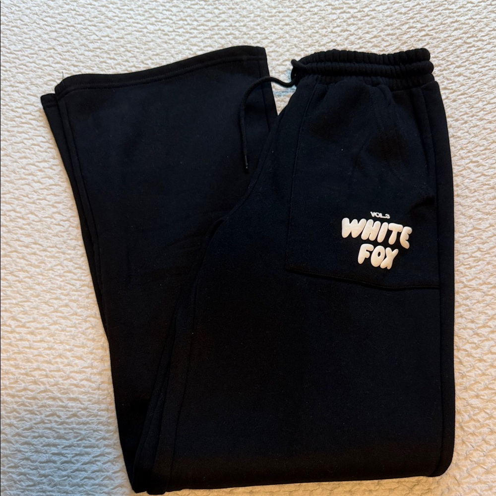 White Fox Sweatpants
